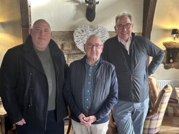 Chris Jewitt, Stuart Young and Ian Pilkington