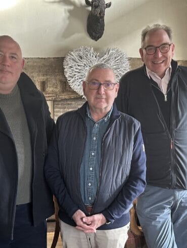 Chris Jewitt, Stuart Young and Ian Pilkington