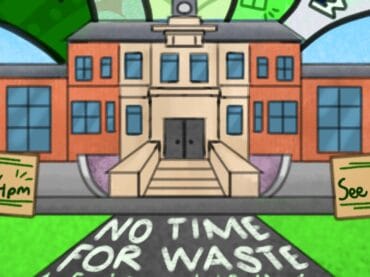 No Time For Waste event