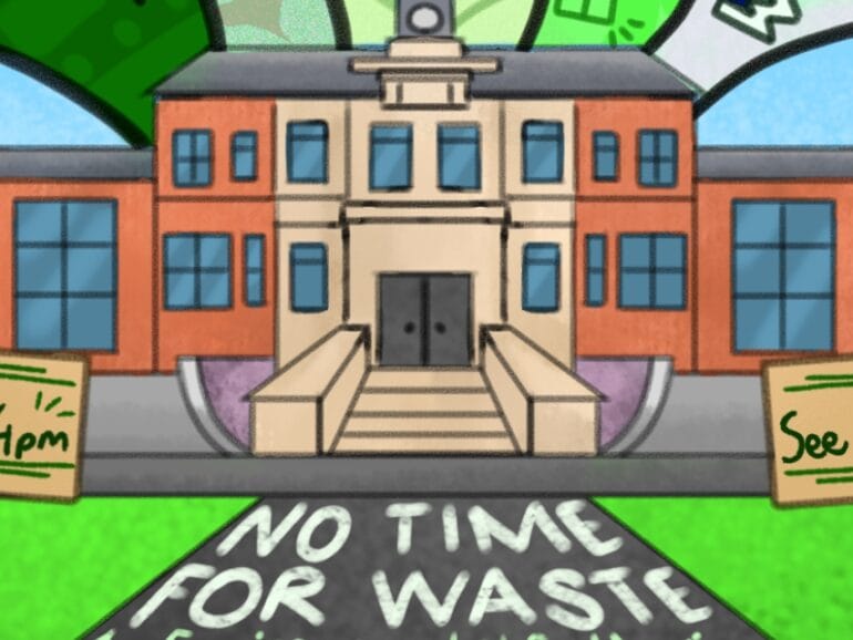 No Time For Waste event
