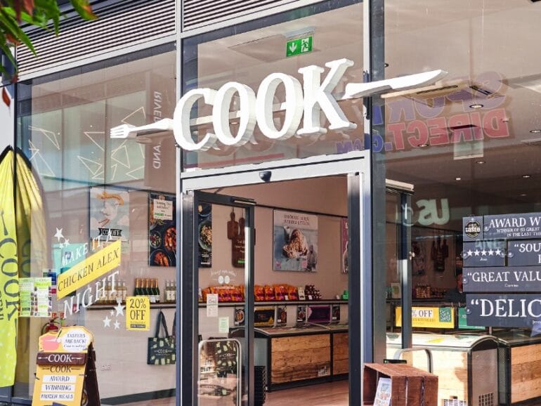 Cook shop front