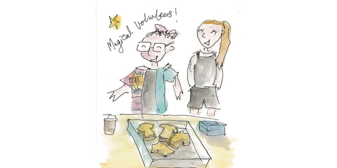 Breaking Bread illustration