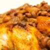 Pheasant with mushrooms