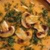 Hungarian mushroom soup