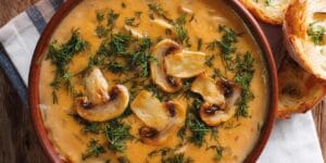 Hungarian mushroom soup