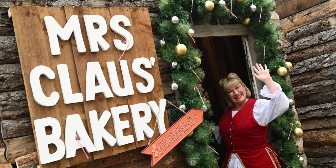 Mrs Claus' Bakery at Newcastle Christmas Village