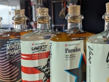 Moonshiners Institute bottles