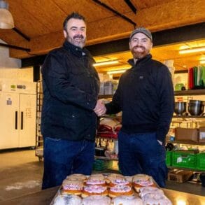 Phil King, owner of Deep North, with Phil Sly, specialist adviser at UMi