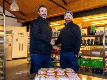 Phil King, owner of Deep North, with Phil Sly, specialist adviser at UMi