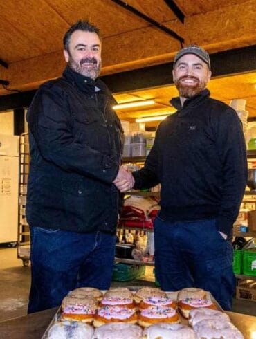 Phil King, owner of Deep North, with Phil Sly, specialist adviser at UMi