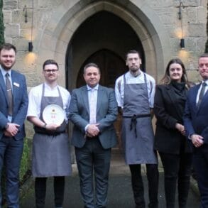 The Langley Castle team