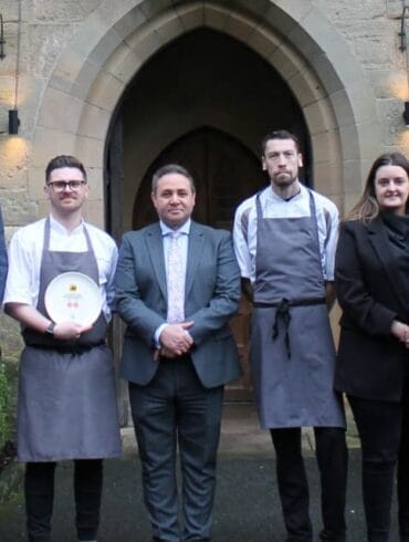 The Langley Castle team