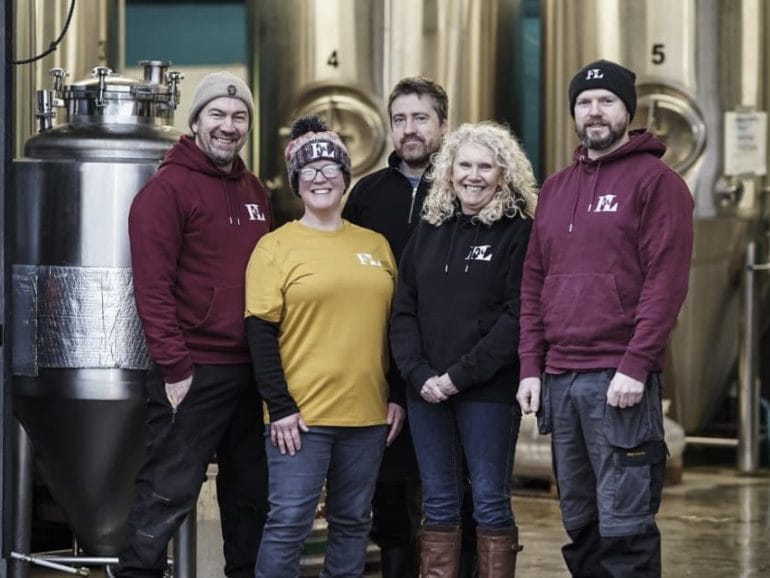 First & Last Brewery team