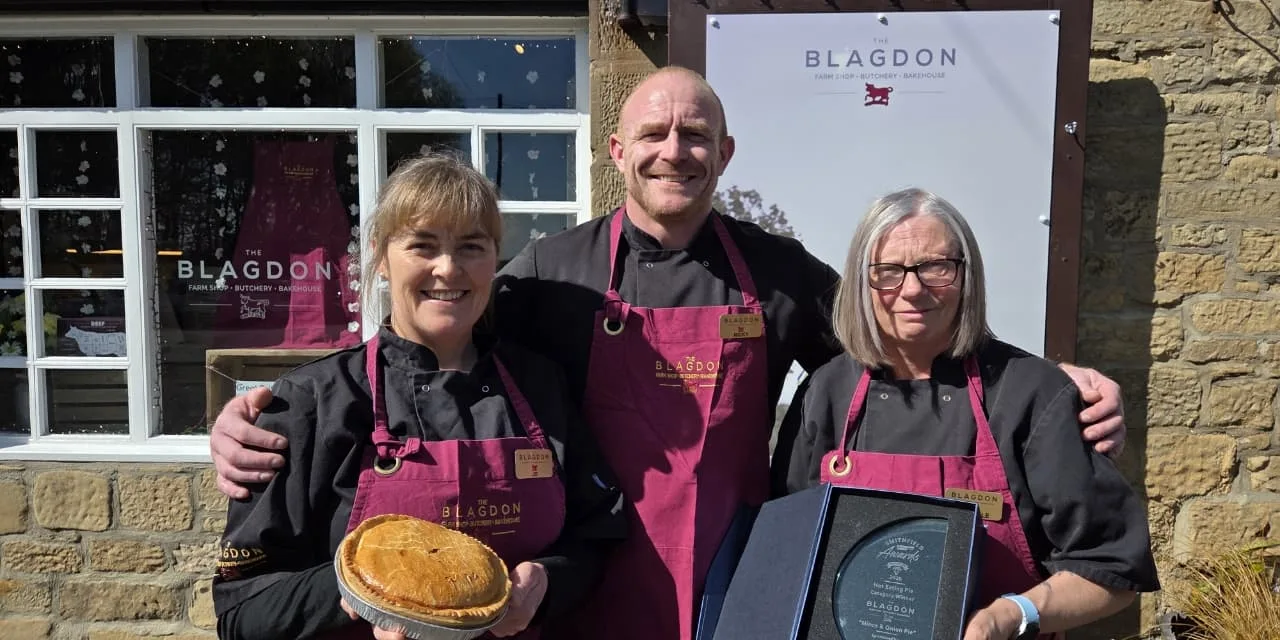 The Blagdon Farm Shop team – Jo Celerier, Nicky Brown and Michelle Slater